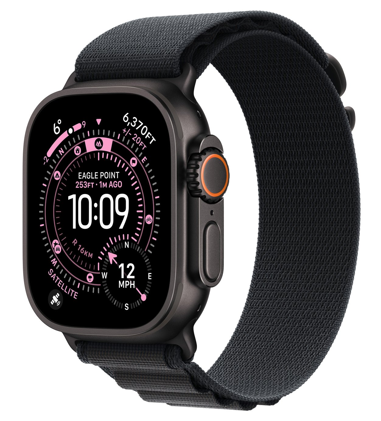Apple Watch Ultra 3 GPS+Cell Black Alpine Loop