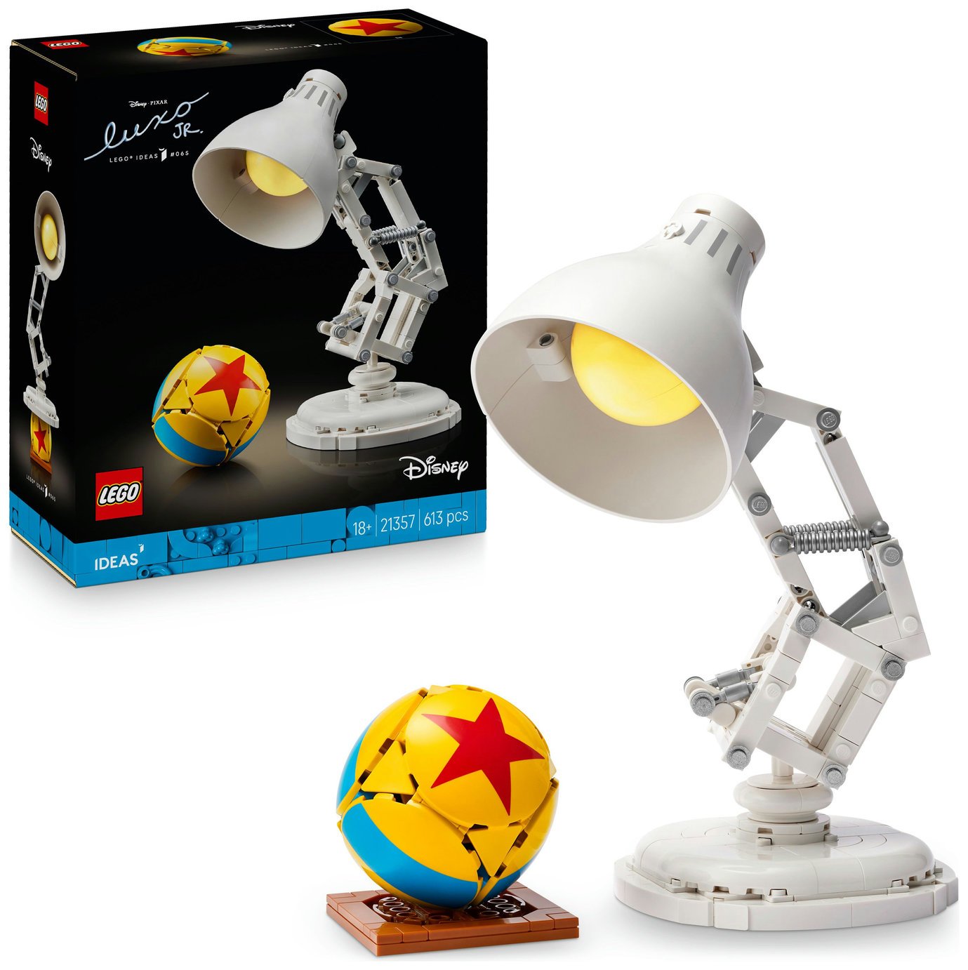 LEGO Ideas Disney Pixar Luxo Jr. Set for Adults 21357