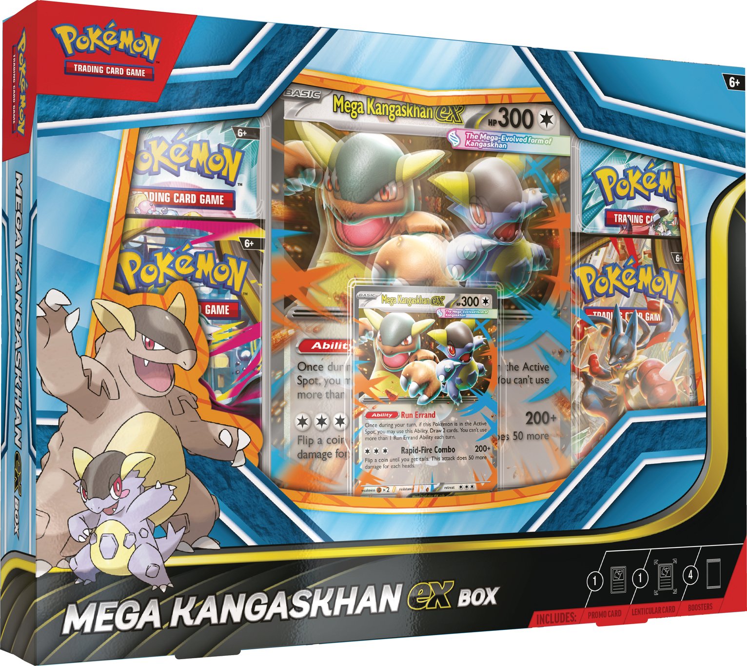 Pokémon TCG Mega Kangaskhan Ex Box Trading Card