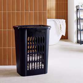Argos Home 54 Litre Laundry Hamper - Black