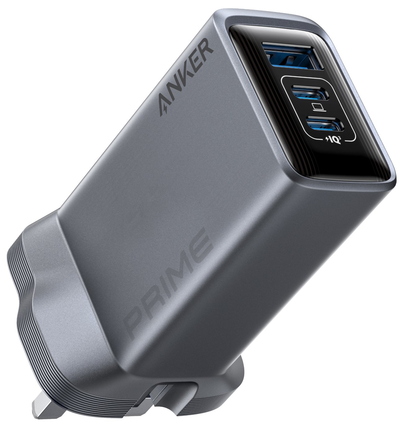 Anker Prime 100W GaN Wall Charger - Silver