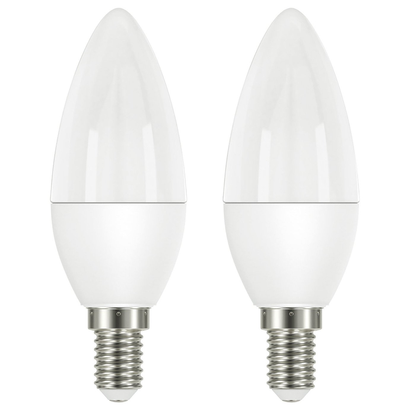 Argos Home 5.9W LED Candle E14 Light Bulb - 2 Pack