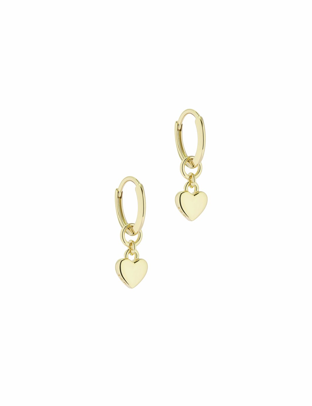 Ted Baker's Harrye Tiny Heart Huggie Earrings