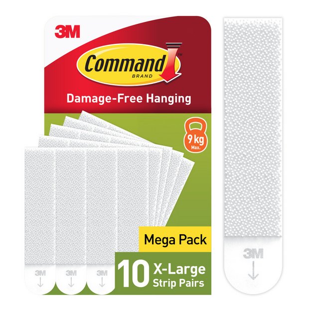 Command Picture Hanging Extra Large Strips (Set of 10)
