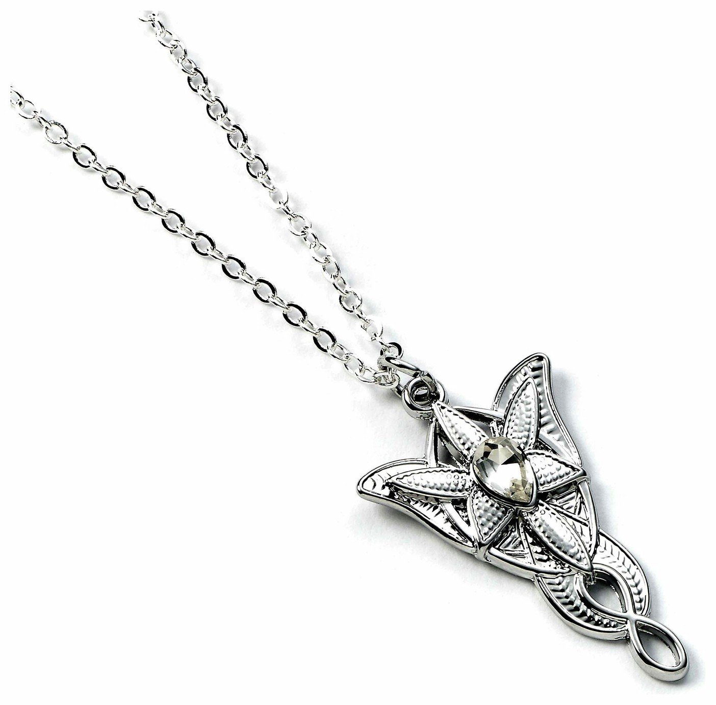 The Lord of The Rings Silver Coloured Evenstar Necklace