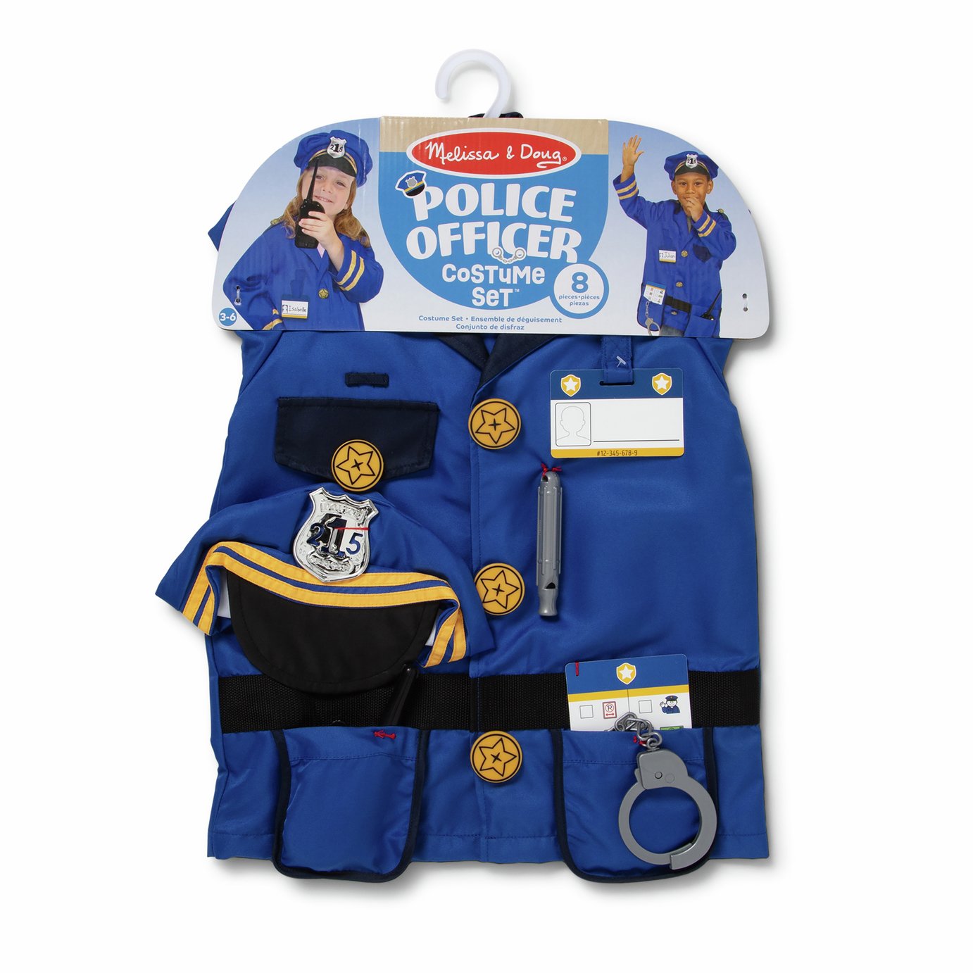 Melissa & Doug Police Officer Costume Set