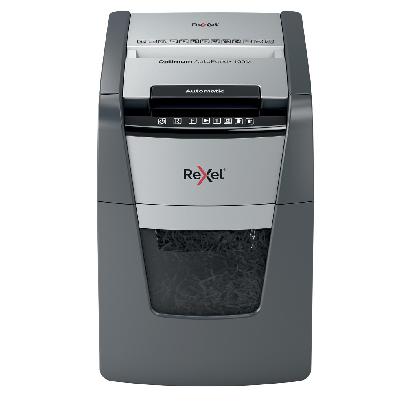 Rexel Optimum AutoFeed+ 100M 34L P5 Micro Cut Shredder