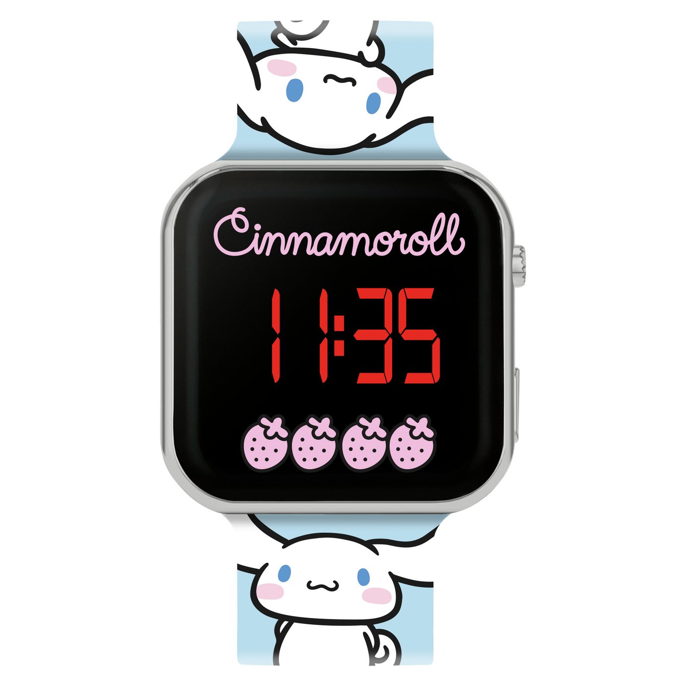 Cinnamoroll Kids LED Blue Strap Watch