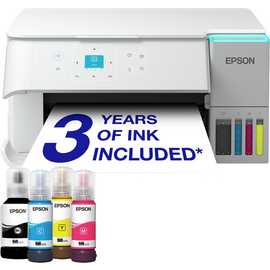 EcoTank ET-2956 A4 Multifunction Wi-Fi Ink Tank Printer & 3 Years Ink