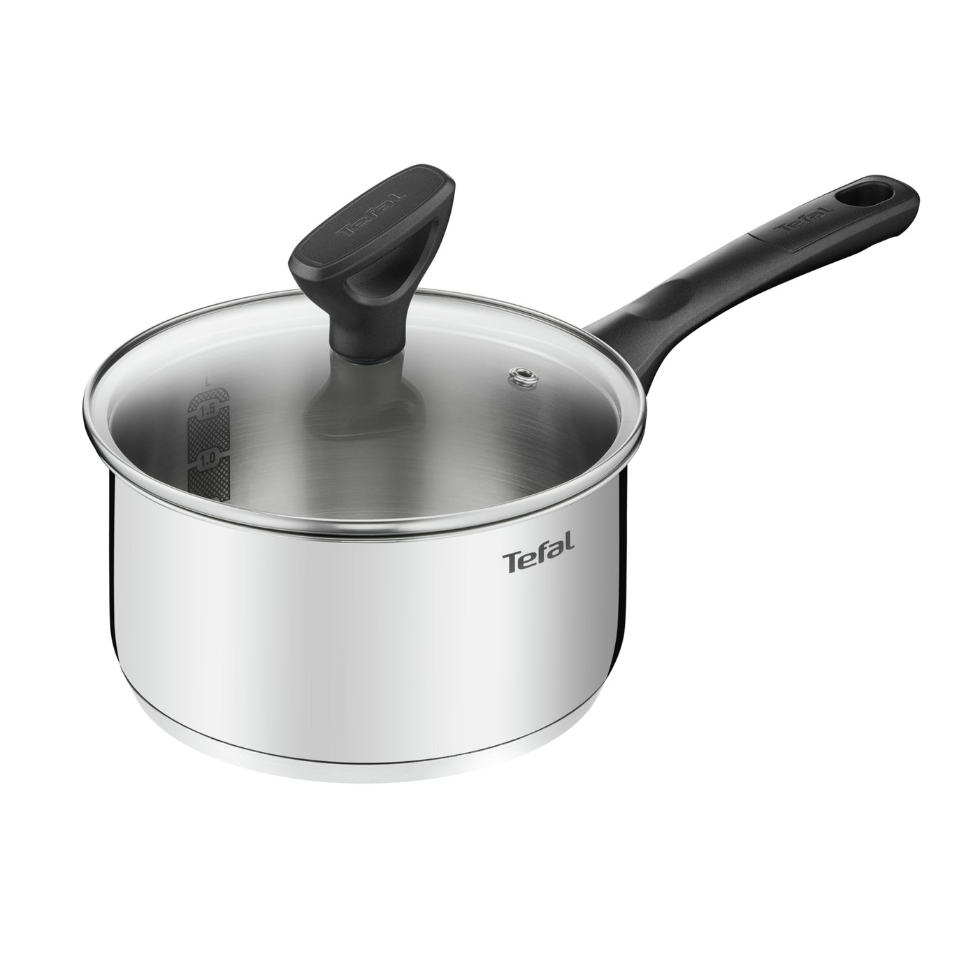 Tefal 18cm Titanium Edition Stainless Steel Saucepan