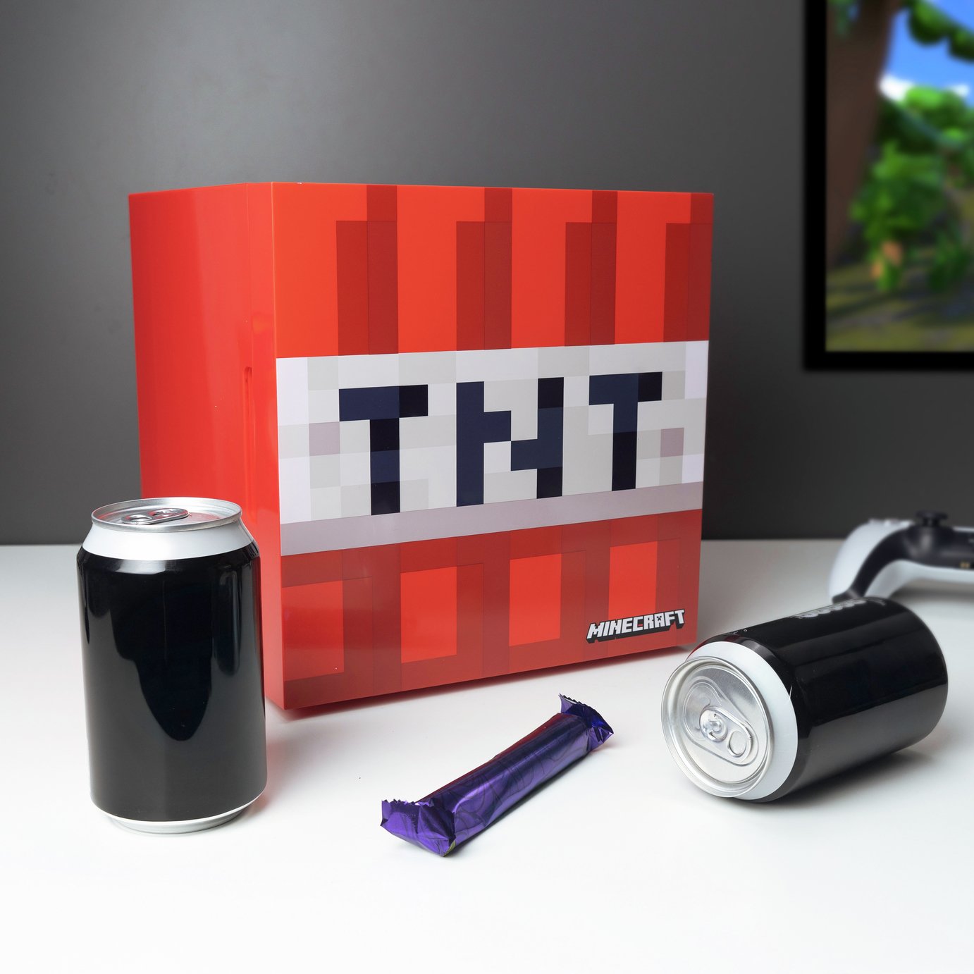 Menkind Minecraft TNT Thermoelectric Mini Fridge