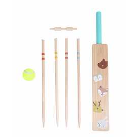 Chad Valley Wooden Kids Cricket Set