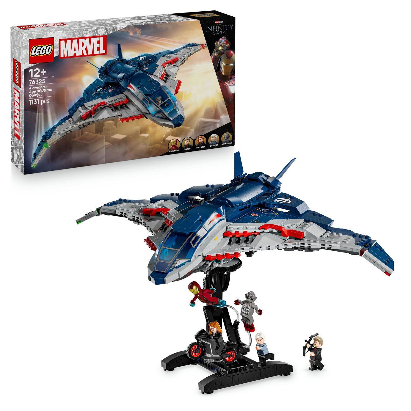 LEGO Marvel Avengers: Age of Ultron Quinjet Set 76325