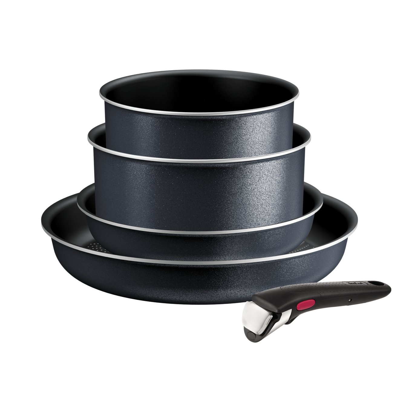 Tefal Ingenio 5 Aluminium Piece Pan Set