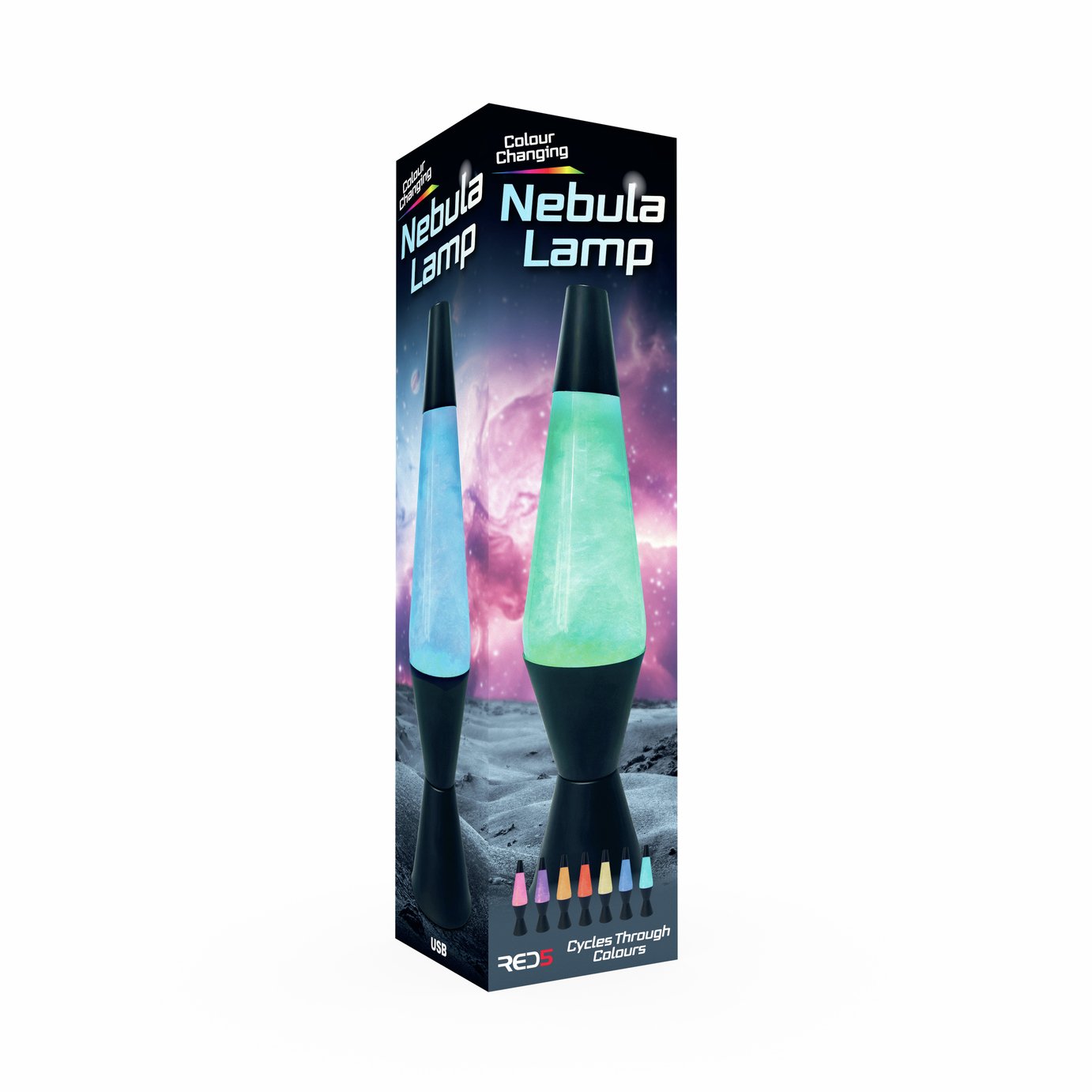 Red5 Colour Changing Nebula Lava Lamp