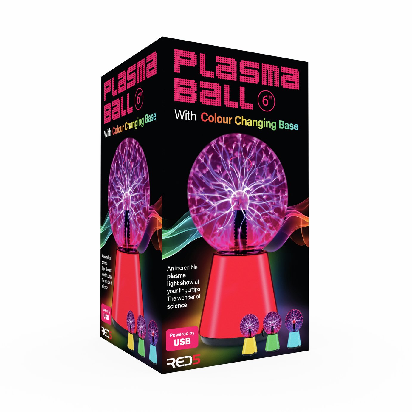 Menkind RED5 Plasma Ball 6 inch
