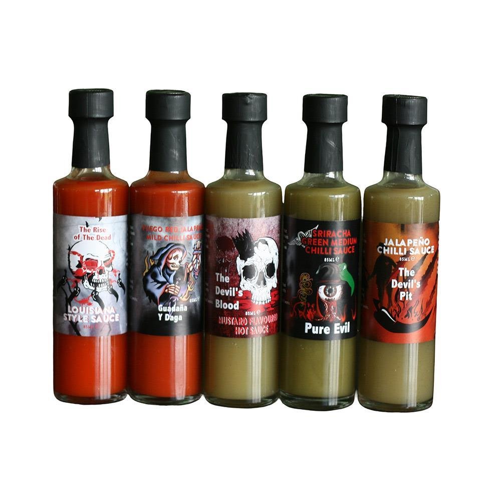Menkind Hot Sauce Selection