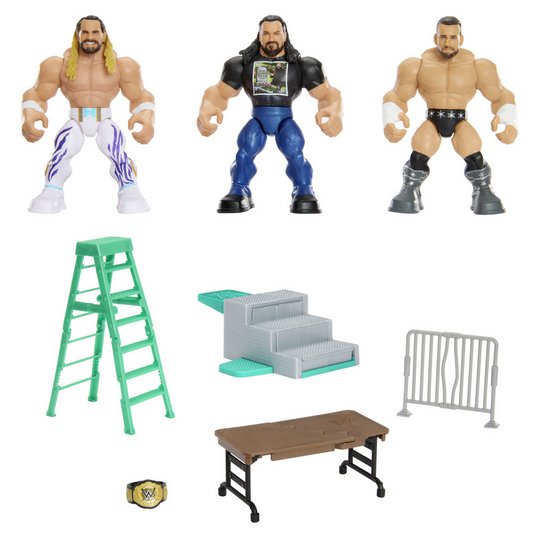 WWE Knuckle Crunchers WrestleMania 3 figure Set