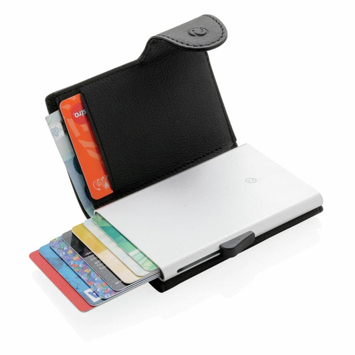 Menkind Rfid C-Secure Cardholder Wallet Black