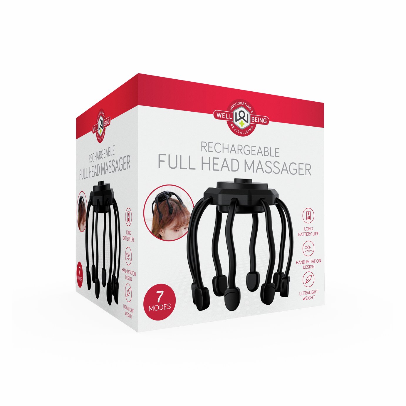 Menkind Rechargeable Full Head Massager