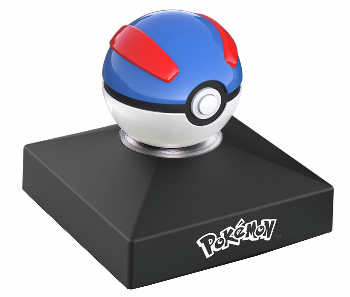 The Wand Company Pokémon Die-Cast Mini Great Ball Replica