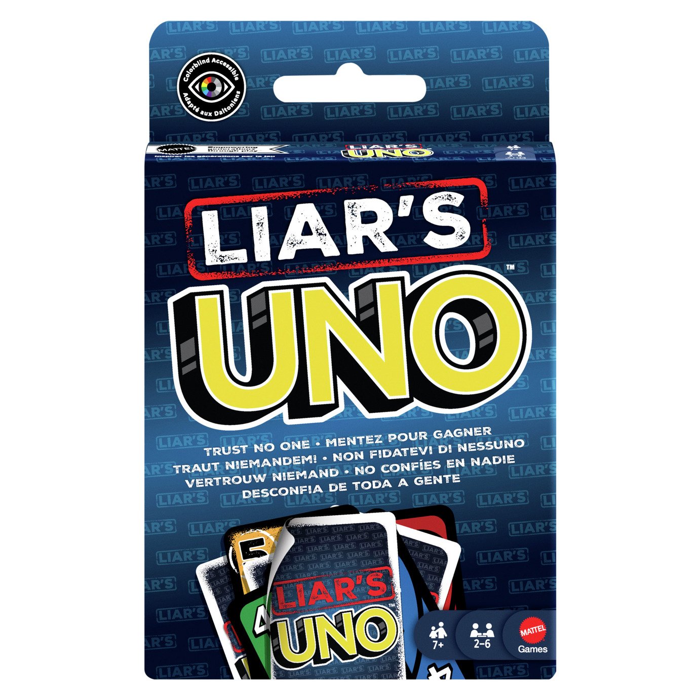 Liar's UNO Card Game for Adults, Kids, families