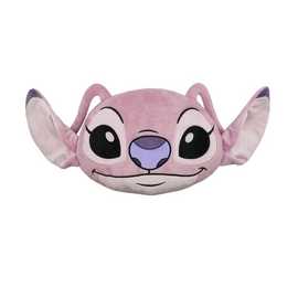 Disney Angel Shaped Cushion - Pink - 25x30cm