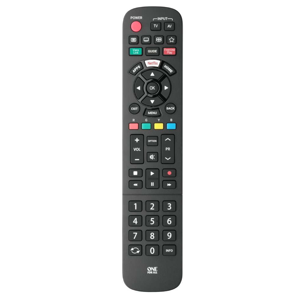 One For All URC4914 Panasonic TV Replacement Remote 