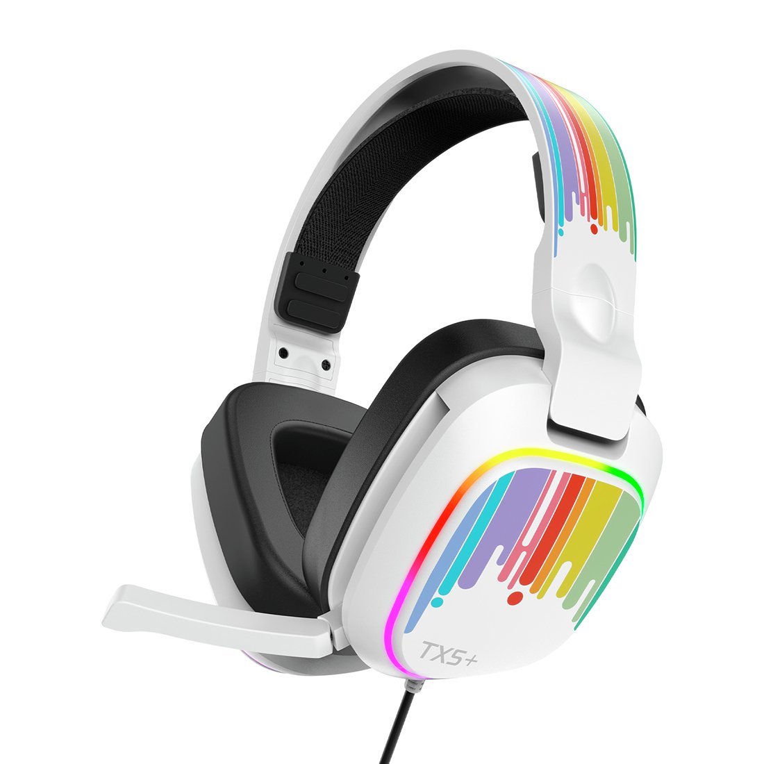 Gioteck TX5+ RGB Wired PS, PC, Switch, Xbox Stereo Headset