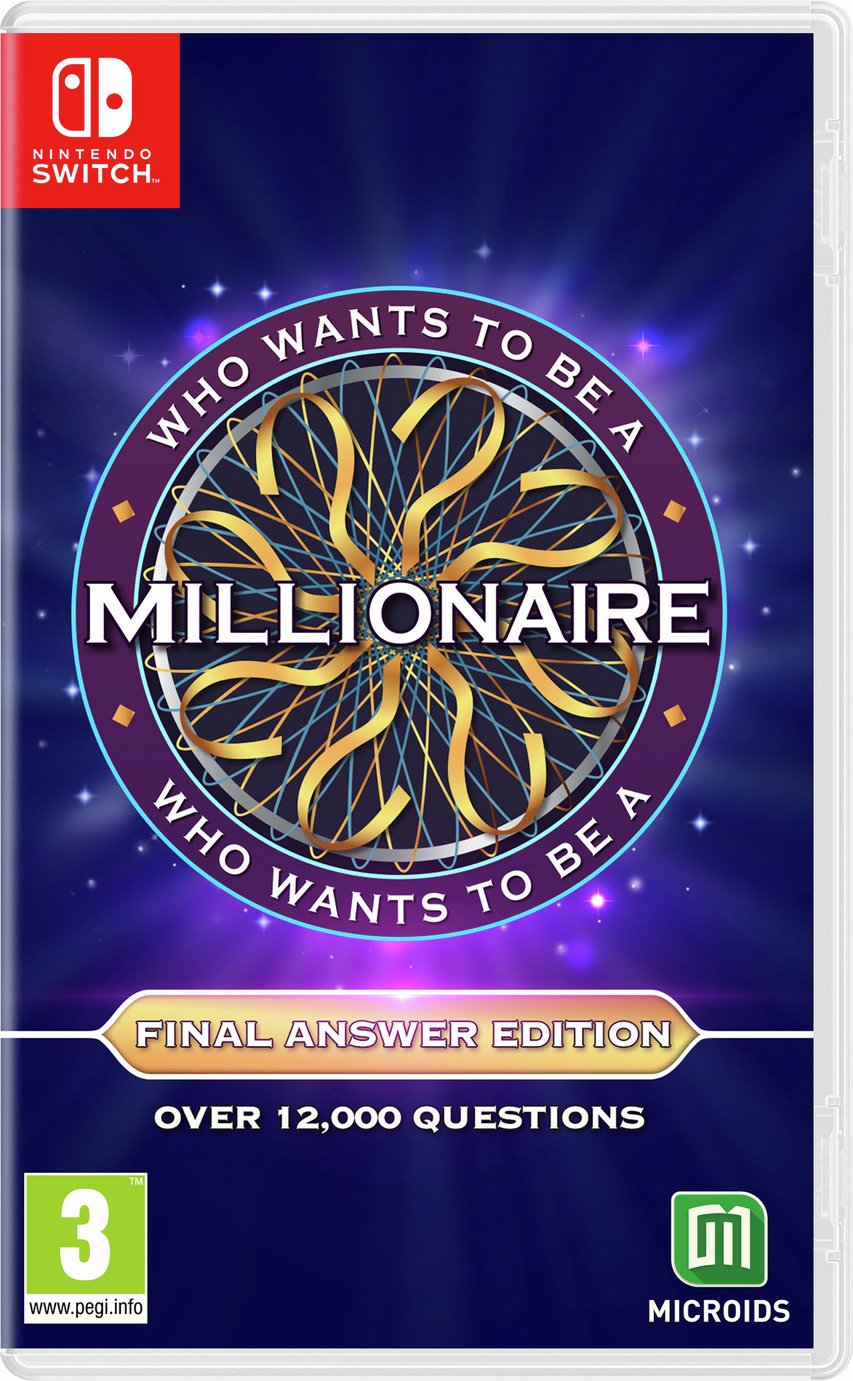 Who Wants to Be a Millionaire? Final Answer Edn Switch Game