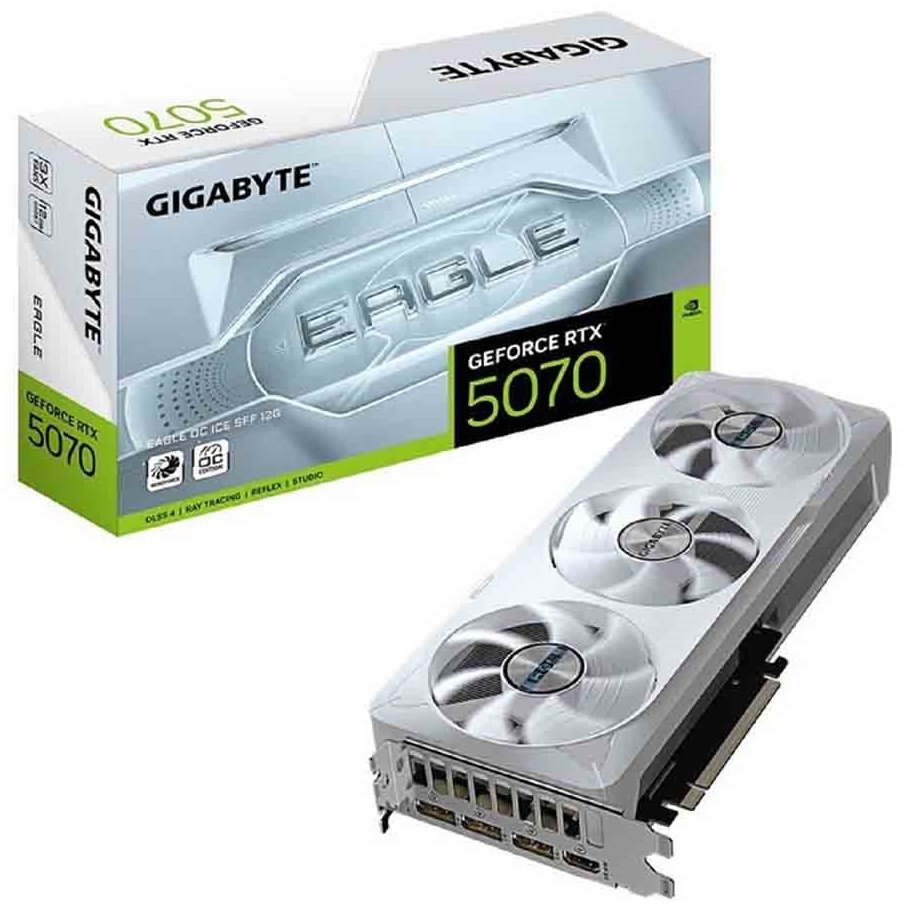 Gigabyte GeForce RTX5070 EAGLE OC ICE SFF 12GB Graphics Card