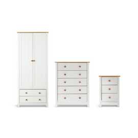 Argos Home Scandinavia 3 Piece 2 Door Wardrobe Set