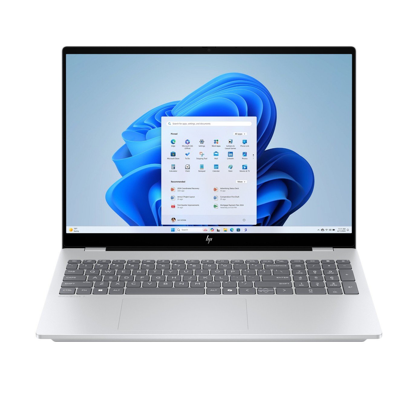 HP OmniBook 7 16in Ultra Core 5 16GB 1TB Laptop - Silver