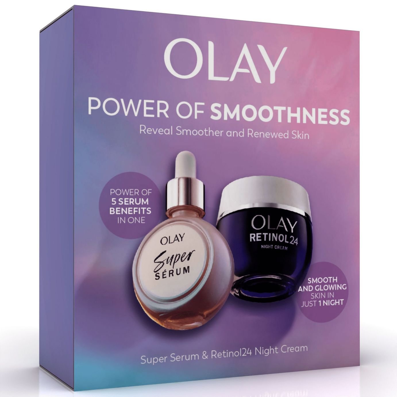 Olay Super Serum and Retinol24 Night Cream Giftset