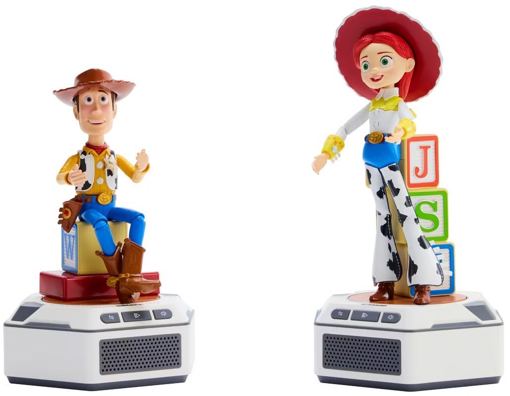 Toy Story Woody and Jessie Mini Robot Set