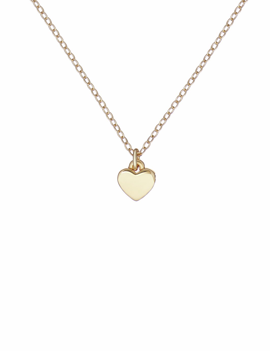 Ted Baker Gold Tone Hara Tiny Heart Pendant Necklace