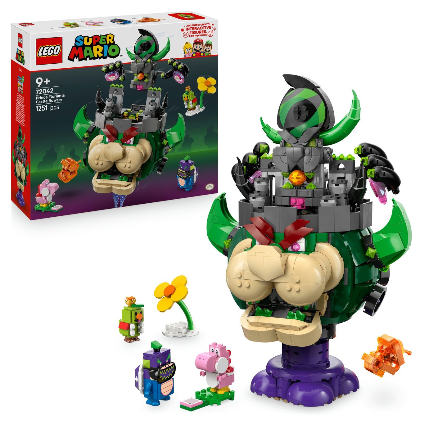 LEGO Super Mario Prince Florian & Castle Bowser Toy 72042