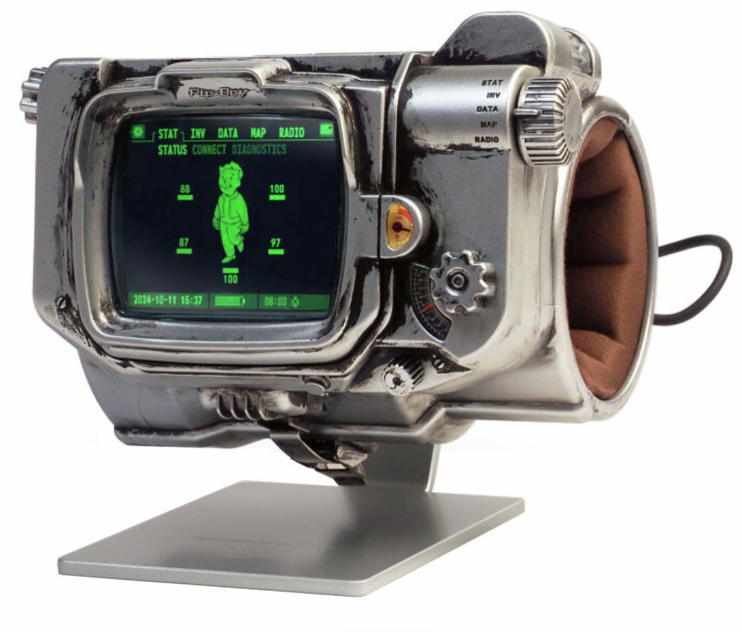 The Wand Company Fallout Pip-Boy Mk V 3000 Die-Cast Replica