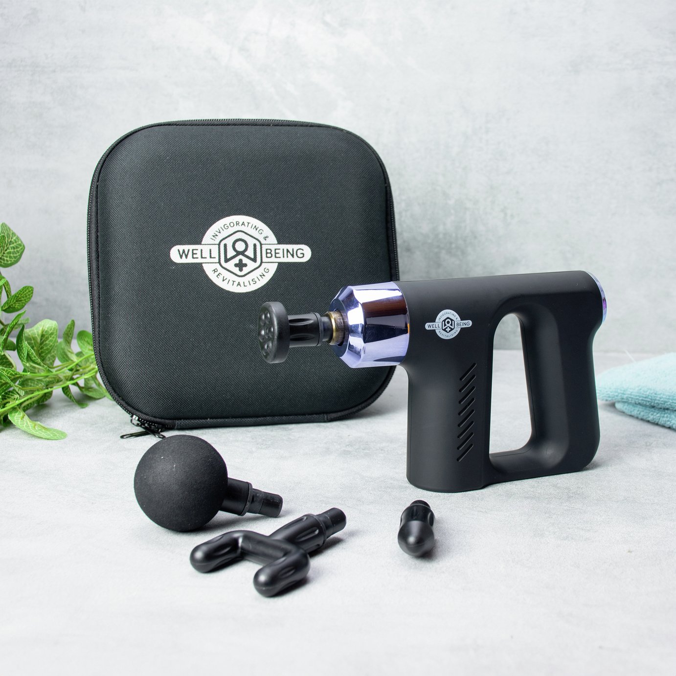 Menkind Mini Massage Gun With Carry Case