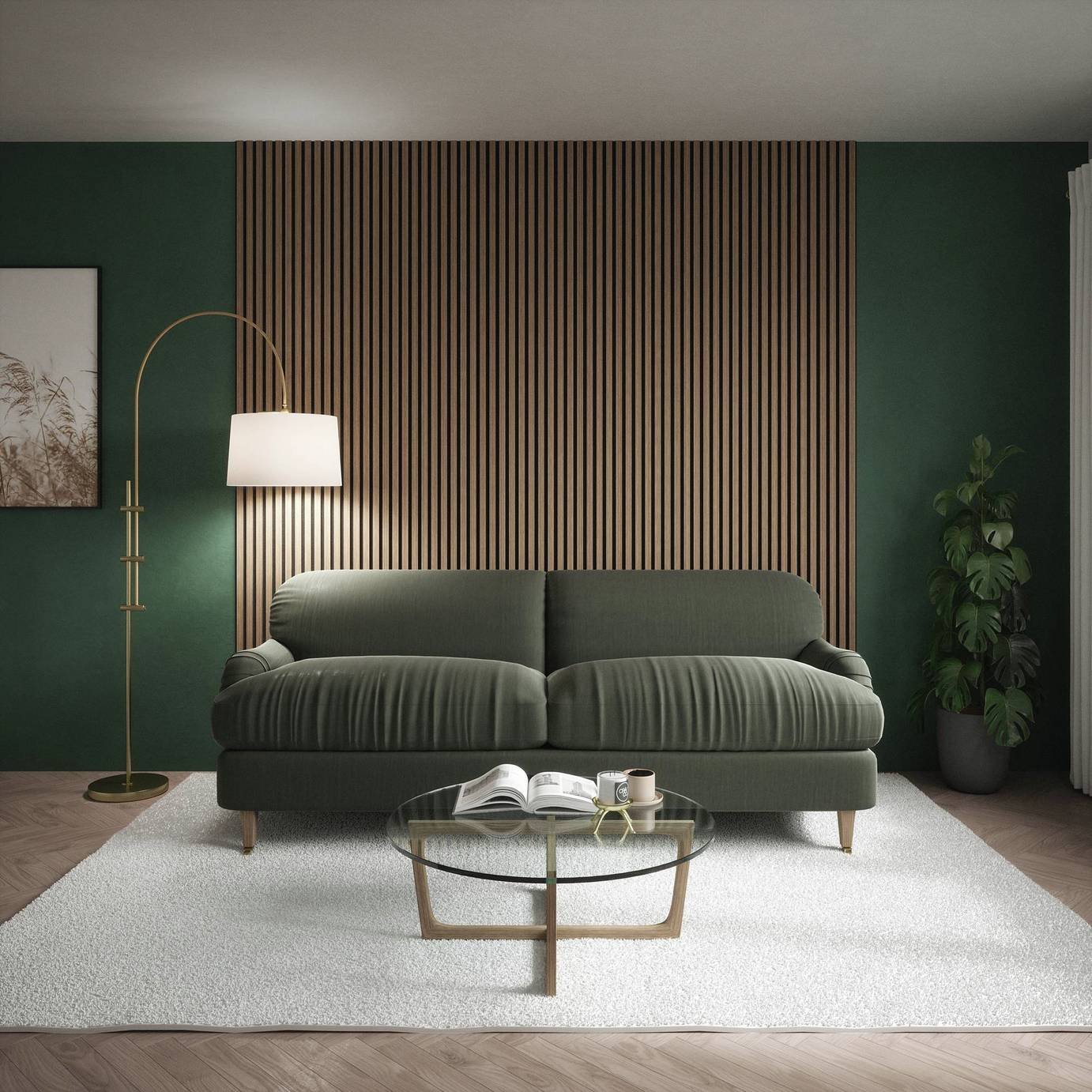 Kraus Acoustic Wood Veneer Chestnut Wall Panel - 2.4m