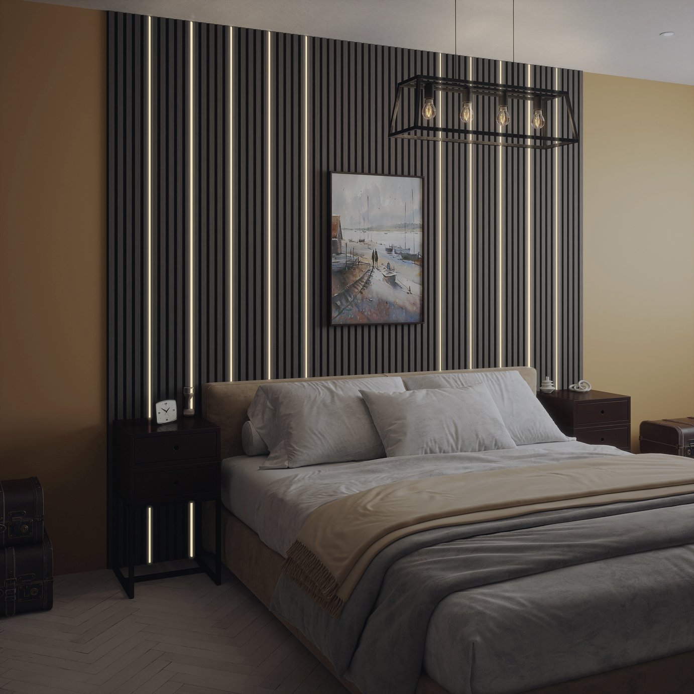 Kraus Trio 5m Wall Panel LED Lighting Kit