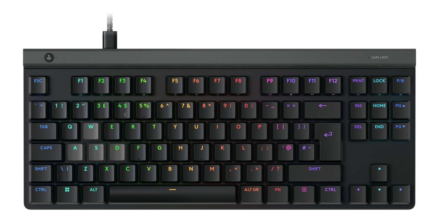 Logitech G515 Rapid TKL Wired Analog Gaming Keyboard - Black