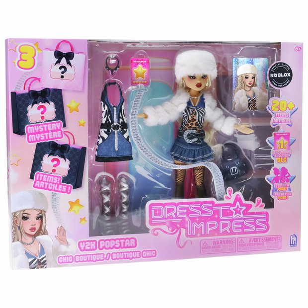 Buy Dress to Impress 3 In 1 29cm Deluxe Fashion Doll | Dolls | Argos