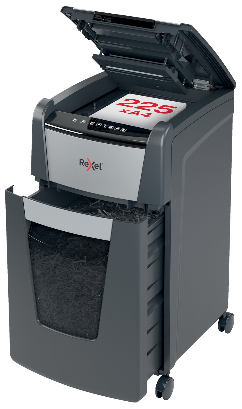 Rexel Optimum AutoFeed+ 225M 60L P5 Micro Cut Shredder