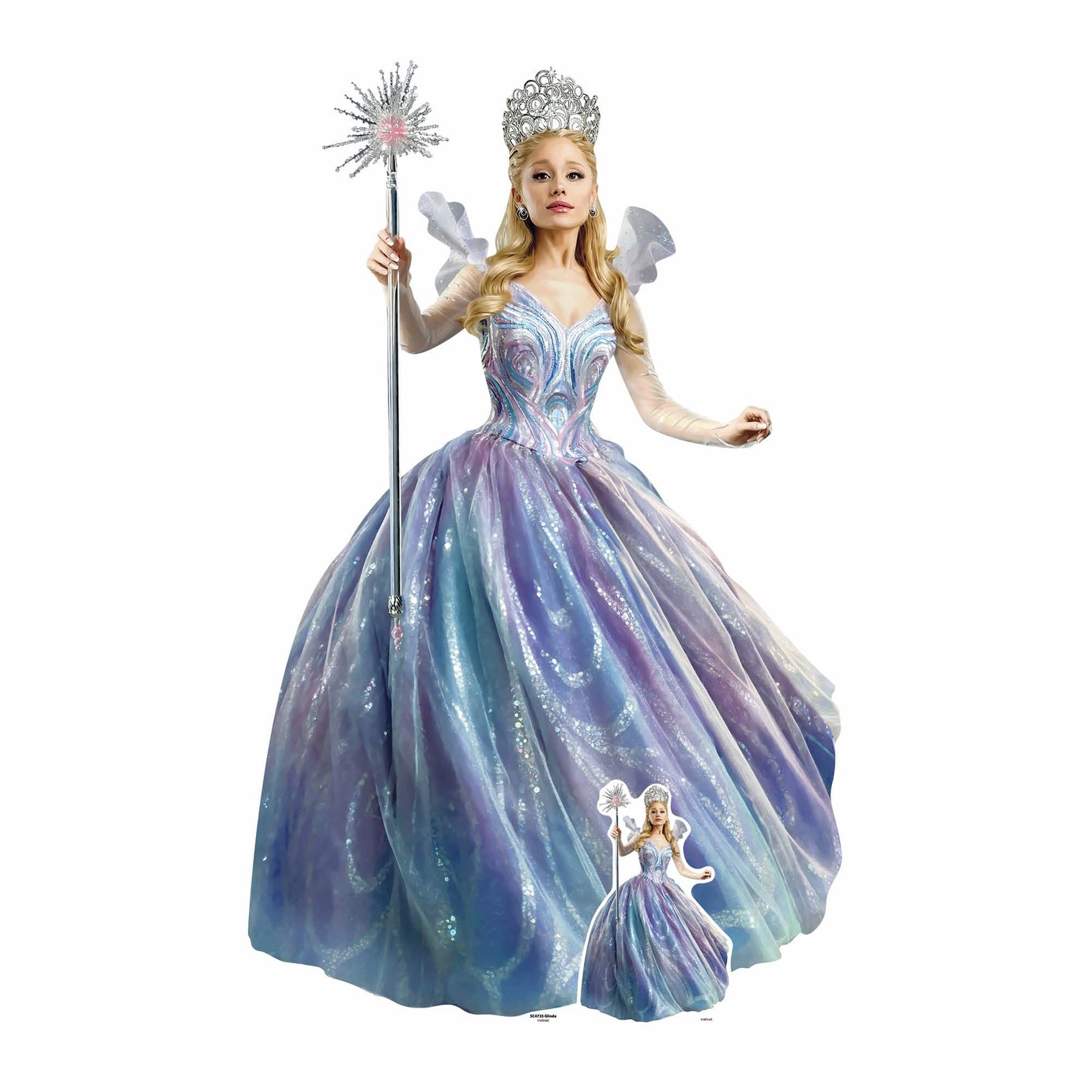 Universal 60 inch Wicked For Good Glinda Cutout