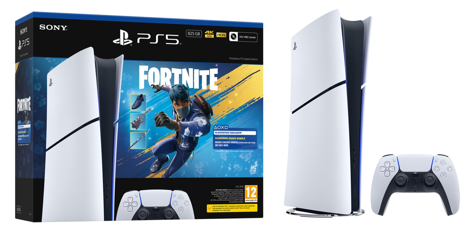 PlayStation 5 Digital Edn - Fortnite Flowering Chaos Bundle