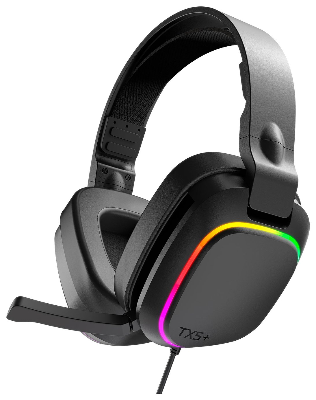 Gioteck TX5+ PS5, PS4, Xbox, Switch, PC Gaming Headset Black