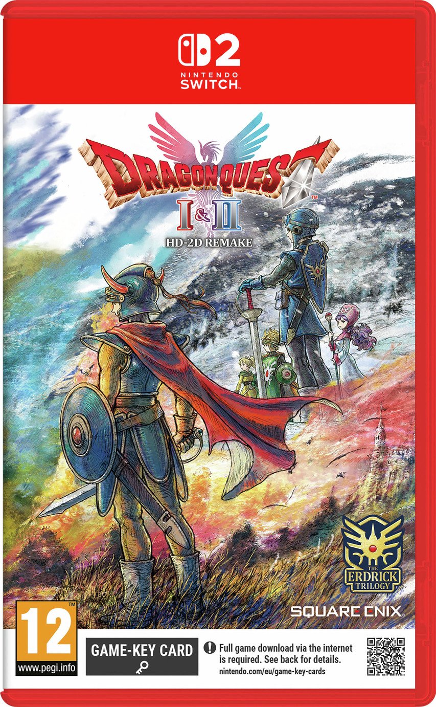Dragon Quest I & II HD-2D Remake Nintendo Switch 2 Game