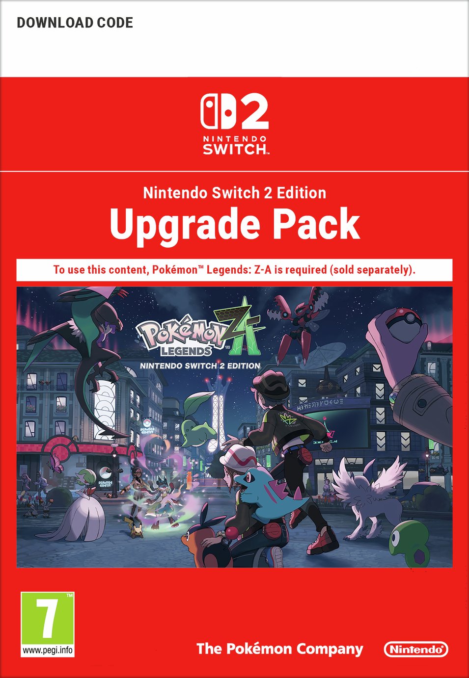 Buy Pokémon Legends Z-A Nintendo Switch 2 Upgrade Pack | Nintendo