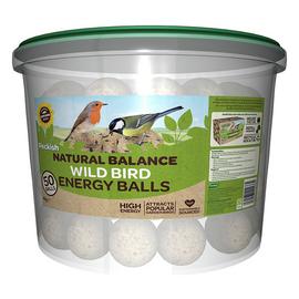 Buy Peckish Natural Balance Energy balls 50 box Bird feeders baths and houses Argos